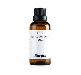 Produktbillede af Allergica Rhus tox D12 50ml. på tilbud