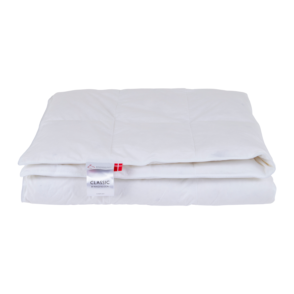 Produktbillede af CLASSIC COMFORT Andedunsdyne lun 140x200 cm på tilbud i høj kvalitet