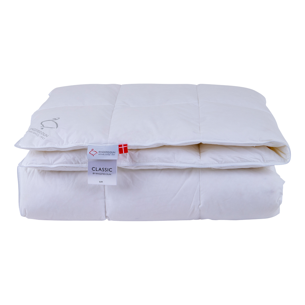 Produktbillede af CLASSIC LUX Moskusdunsdyne 140x200 cm på tilbud i høj kvalitet