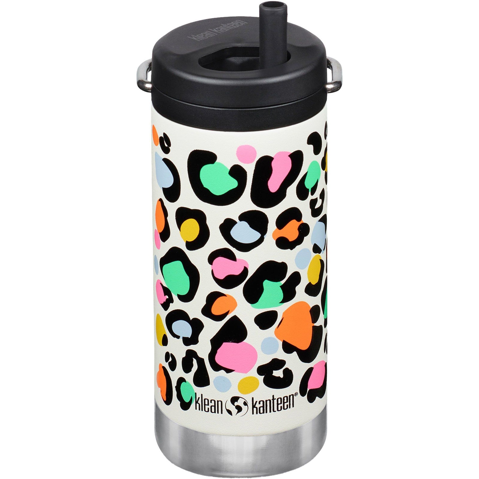 Klean kanteen Klean kanteen Isoleret Termoflaske TKWide 355 ml med Twist Cap, Leopard Print – detaljebillede (Termokande)
