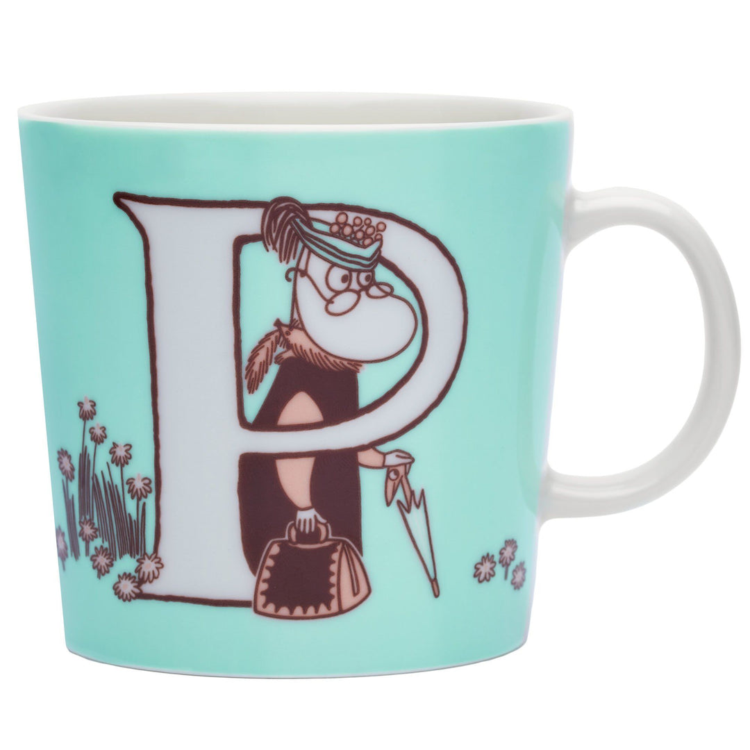 Arabia Arabia ABC Mumin krus 0,4 liter, P ❤ close-up (Moomin)