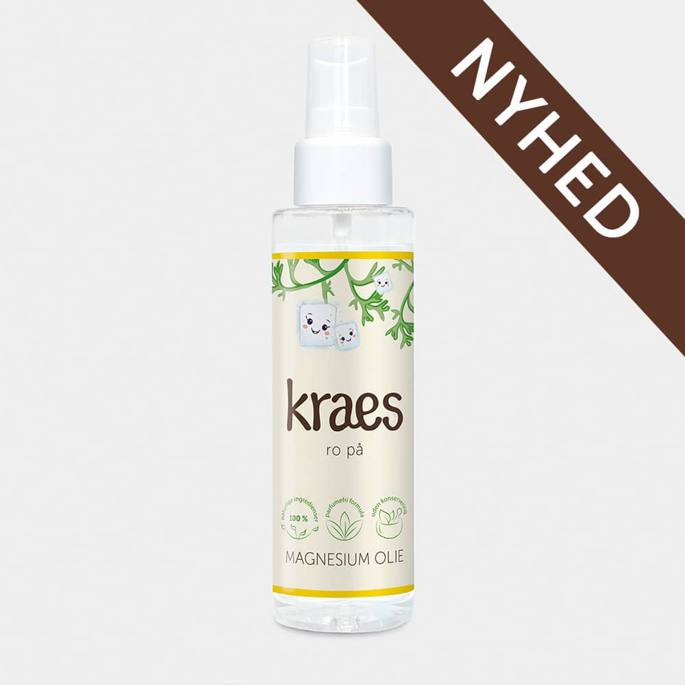 Produktbillede af KRAES Ro på magnesium olie 100 ml på tilbud i brug