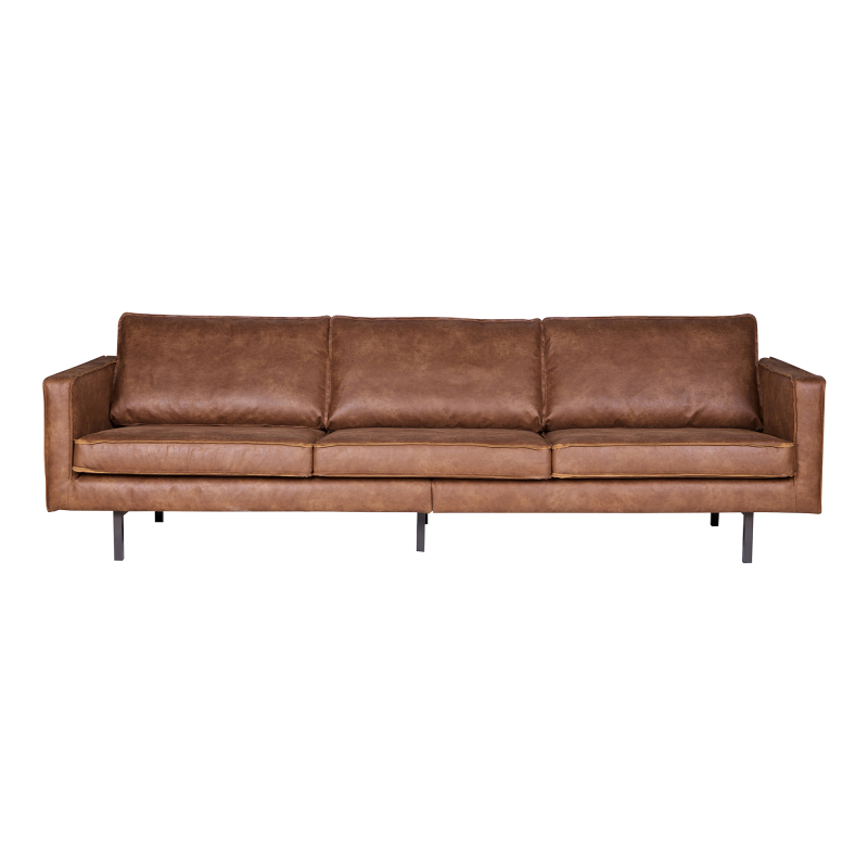 BePureHome Rodeo 3-pers Sofa - Cognac ❤ Stort online udvalg i BePureHome ❤ Billig fragt og hurtig levering 2 - 5 hverdage ❤ Varenummer: BYH-1404819 / Ean: 8714713050123 på lager - Udsalg på Sofa - Over 785 kendte brands på udsalg