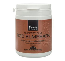 Detaljeret produktbillede af ND Rød elmebark 180 kap. på tilbud