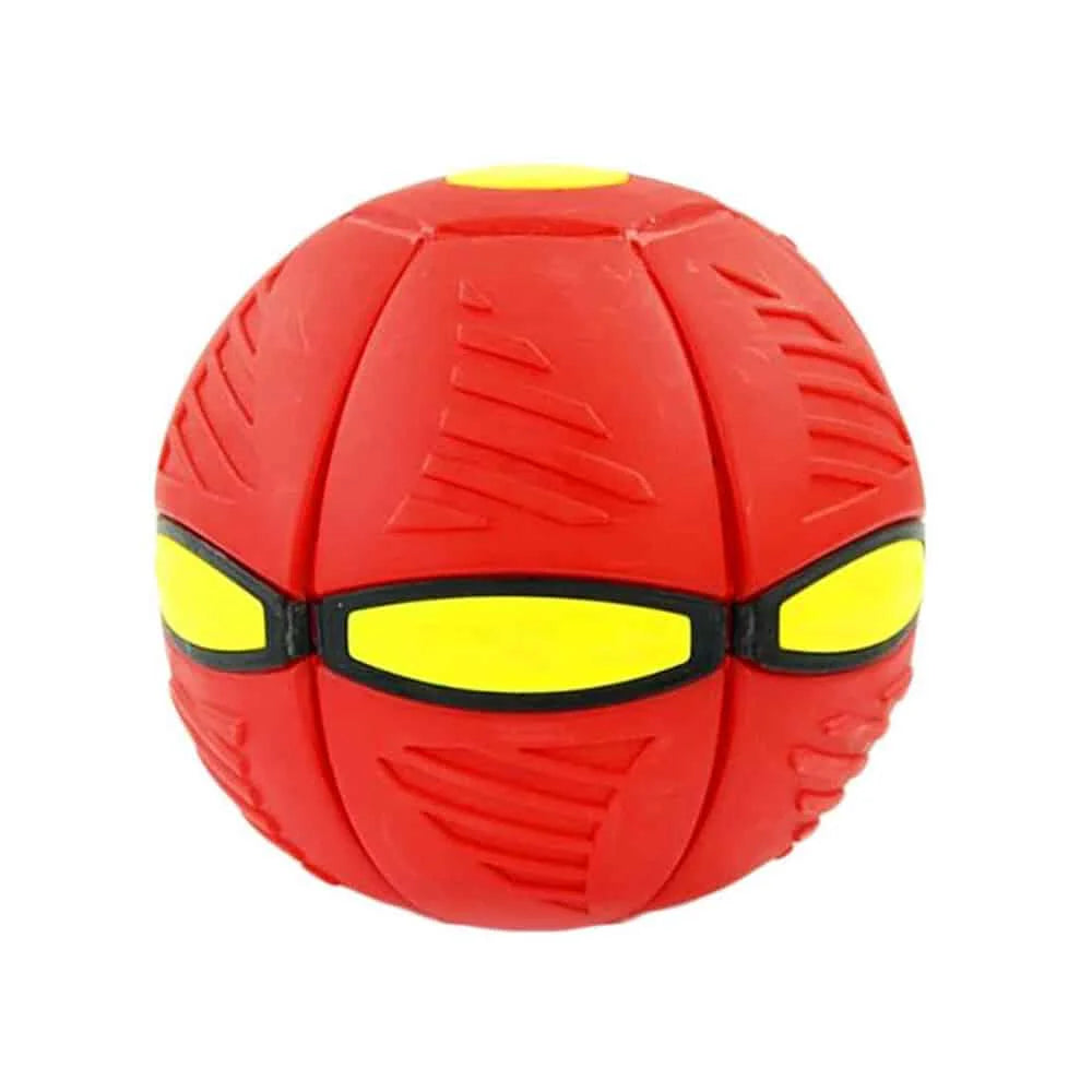 Frisbee / Ufo Bold Sjov Formskiftende Bold Rød eller Blå Rød