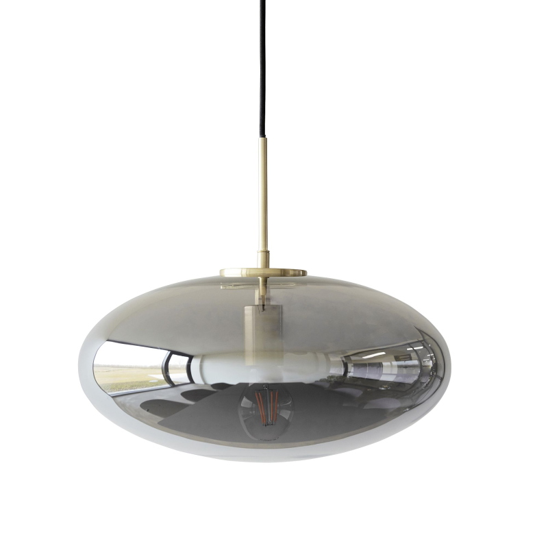 Hübsch Interiør Reflect - Røget Messing Loftlampe ❤ Stort online udvalg i Hübsch Interiør ❤ Billig fragt og hurtig levering 2 - 5 hverdage ❤ Varenummer: BYH-1418142 / Ean: 5712772069042 på lager - Udsalg på Loftlamper - Over 785 kendte brands på udsalg