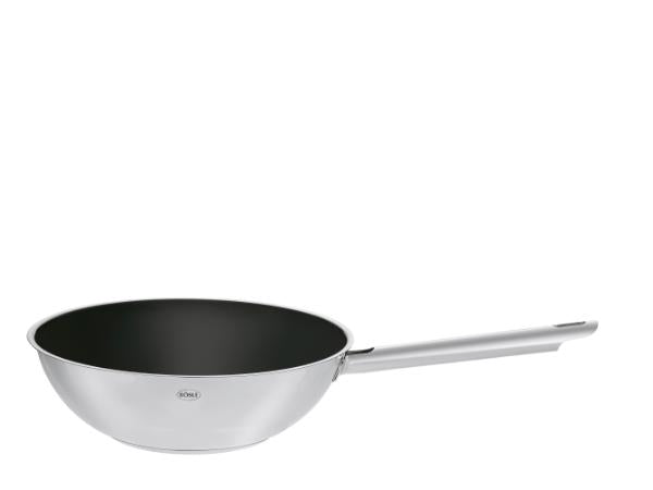 Produktbillede af Rösle PureElements Wok Dia 28 cm Stål/Sort i premium kvalitet
