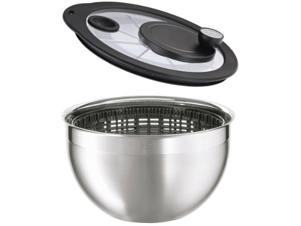 Produktbillede af Rösle Salatslynge Dia 24 x 18,5 cm 5,4 liter Stål/Sort i premium kvalitet