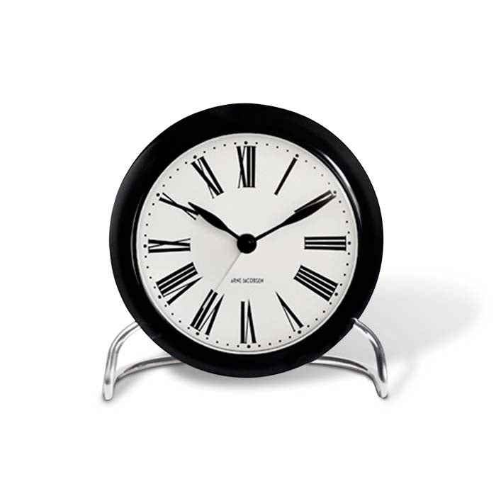 Produktbillede af Arne Jacobsen Roman Bordur Ø11 cm sort/hvid i premium kvalitet