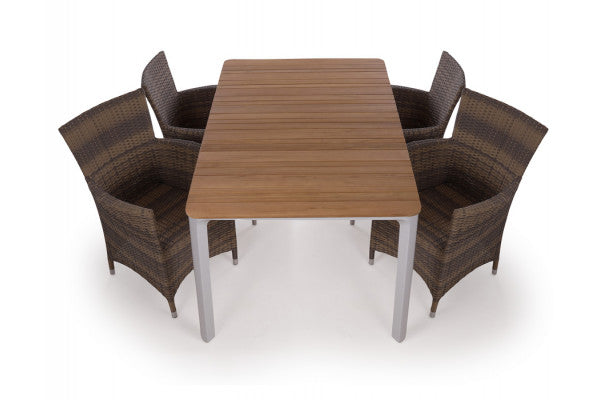 Produktbillede af Ronja Manila Dusty 2-line Havemøbelsæt 90x160 cm på tilbud i høj kvalitet