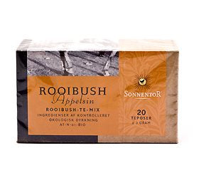 Detaljeret produktbillede af Rømer Rooibosh Appelsin te Ø Sonnentor 20 br. på tilbud