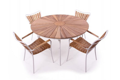 Rørvig 130 cm. Sæt med 4 stole ❤ Stort online udvalg i KERNETEAK ❤ Billig fragt og hurtig levering 2 - 5 hverdage ❤ Varenummer: HML-DK1172 / Ean: '5703332023765 på lager - Udsalg på HAVEMØBELSÆT Spar op til 59% - Over 322 kendte brands på udsalg