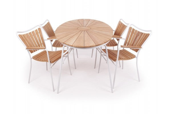 Rørvig Oval 90x180 cm. Sæt med 4 stole ❤ Stort online udvalg i KERNETEAK ❤ Billig fragt og hurtig levering 2 - 5 hverdage ❤ Varenummer: HML-DK1176 / Ean: '5703332017177 på lager - Udsalg på HAVEMØBELSÆT Spar op til 56% - Over 322 kendte brands på udsalg