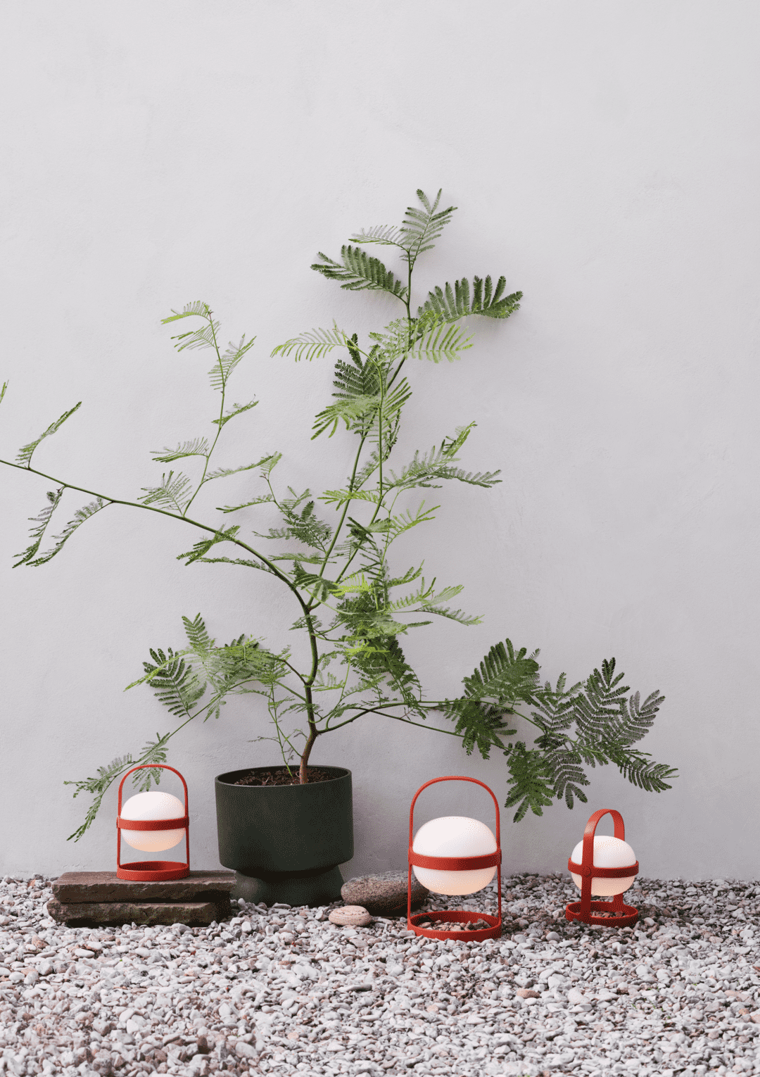 Produktbillede af Rosendahl Soft Spot Solar Circular H25 terracotta i premium kvalitet