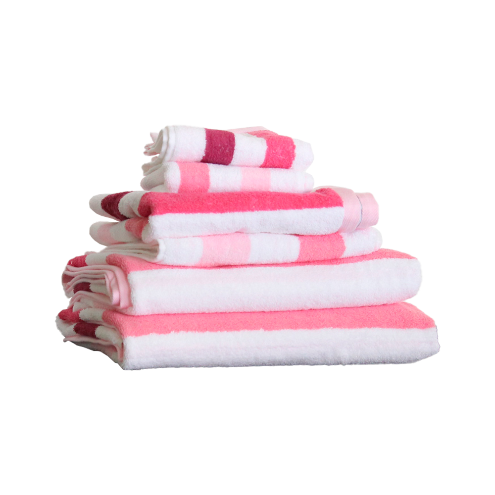 Produktbillede af CLASSIC STRIPES Rosa/pink 50x100 cm på tilbud i høj kvalitet