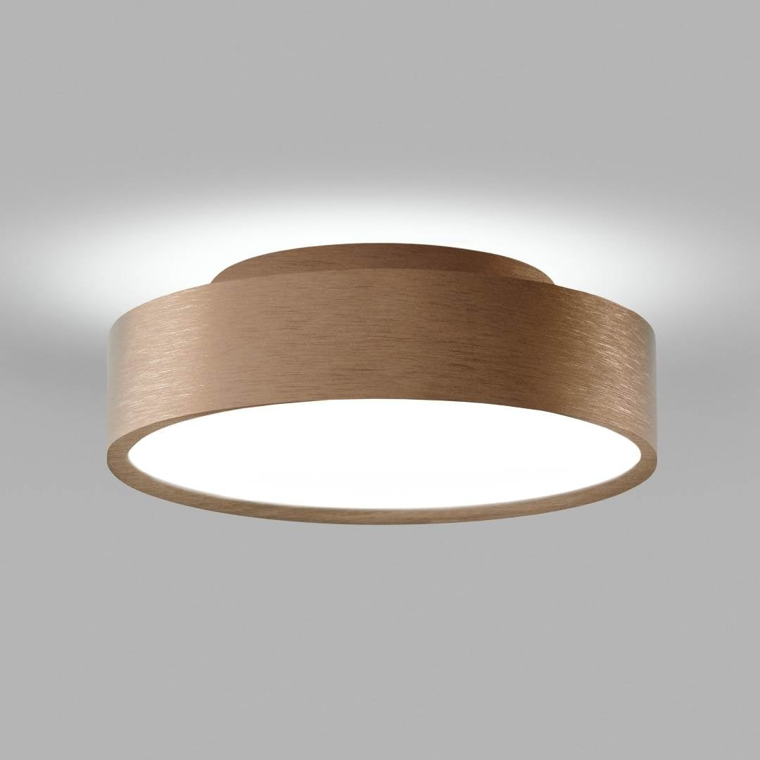 Shadow 2 LED Væg- og Loftslampe Rose Gold LIGHT-POINT