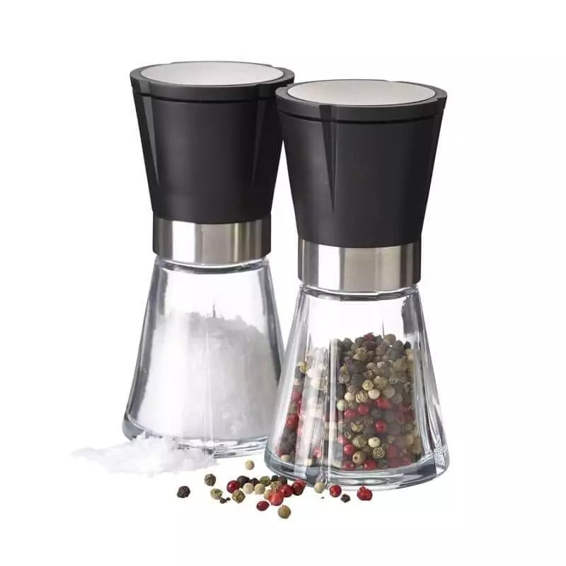 Produktbillede af Rosendahl Grand Cru Salt/Peber Kværn H14,5 sort/stål 2 stk. i premium kvalitet