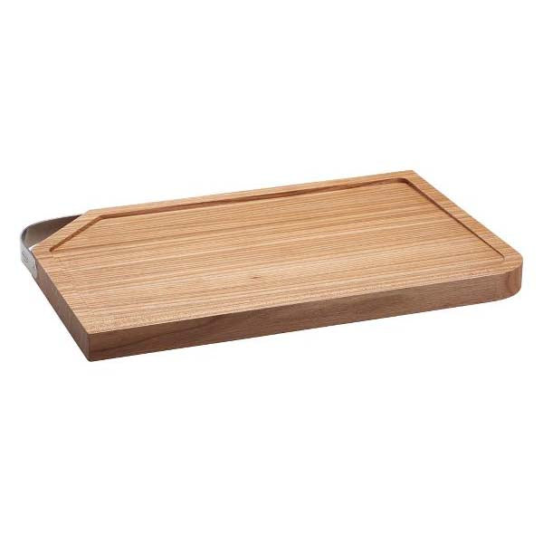 Produktbillede af Rösle Skærebræt med håndtag 48 x 32 x 3 cm Træ/Stål i premium kvalitet