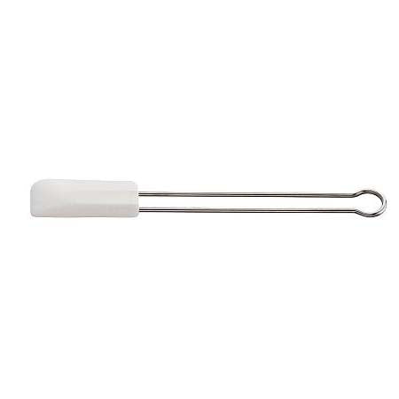 Produktbillede af Rösle Spatel/dejskraber smal 20 x 2,75 cm Stål/Hvid i premium kvalitet