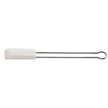 Produktbillede af Rösle Spatel/dejskraber smal 26 x 2,75 cm Stål/Hvid i premium kvalitet