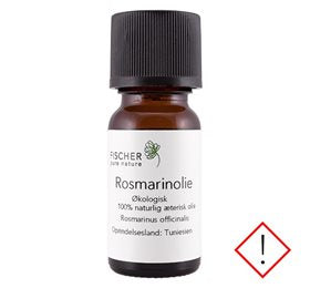 Produktbillede af Fischer Pure Nature Rosmarinolie æterisk øko 10ml. på tilbud