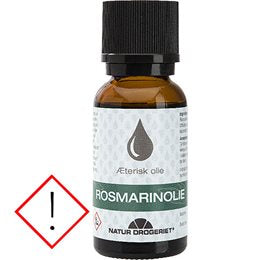 Detaljeret produktbillede af Natur Drogeriet Rosmarinolie æterisk 20 Ml. på tilbud