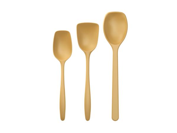 Produktbillede af Rosti Classic Grydeskesæt 3 dele Curry i premium kvalitet