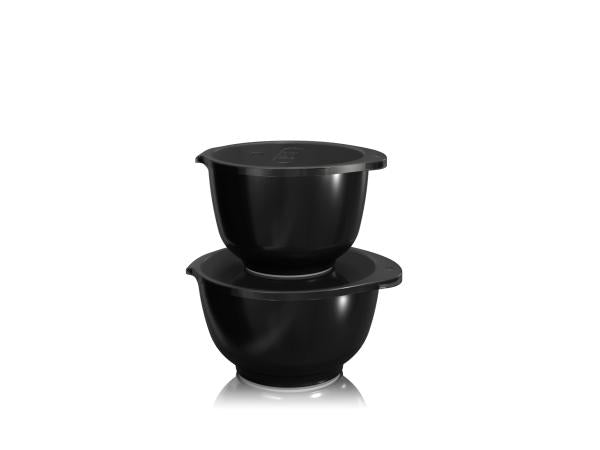 Produktbillede af Rosti Margrethe Røreskålesæt 4 dele 1,5 + 3,0 liter Black edition i premium kvalitet