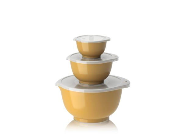 Produktbillede af Rosti Margrethe Røreskålesæt 6 dele 0,25 + 0,75 + 3,0 liter Curry i premium kvalitet