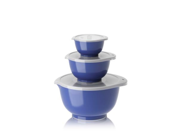 Produktbillede af Rosti Margrethe Røreskålesæt 6 dele 0,25 + 0,75 + 3,0 liter Electric blue i premium kvalitet