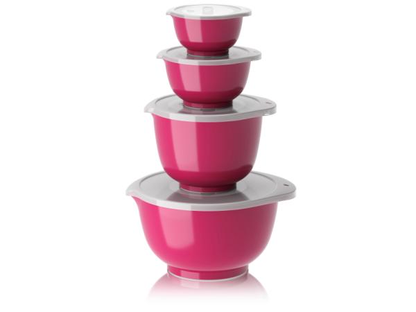 Produktbillede af Rosti Margrethe Røreskålesæt 8 dele 0,25 + 0,5 + 1,5 + 3,0 liter Beetroot i premium kvalitet