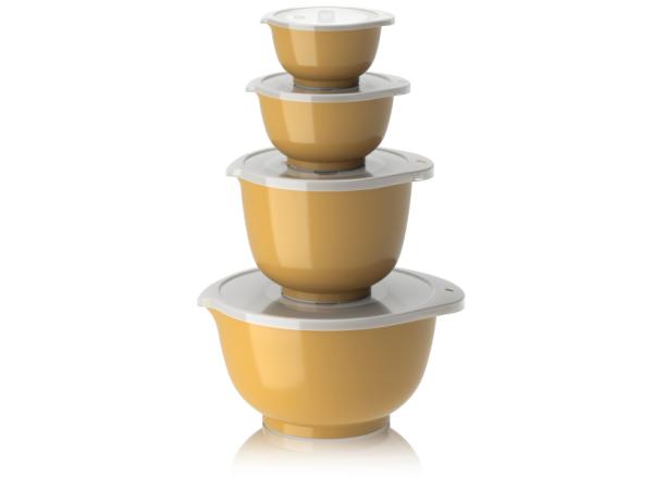 Produktbillede af Rosti Margrethe Røreskålesæt 8 dele 0,25 + 0,5 + 1,5 + 3,0 liter Curry i premium kvalitet
