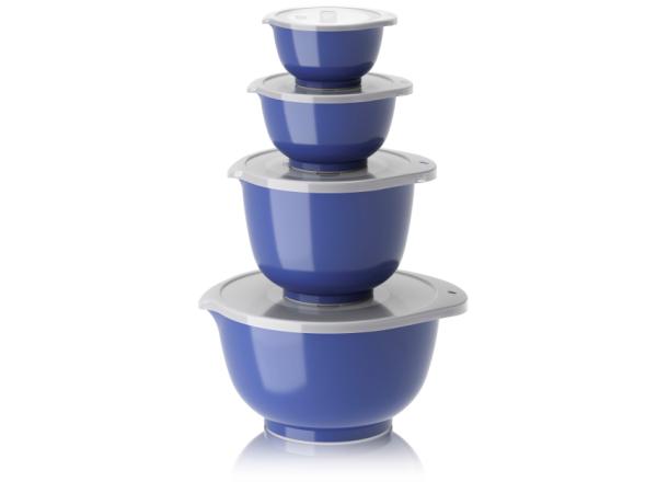 Produktbillede af Rosti Margrethe Røreskålesæt 8 dele 0,25 + 0,5 + 1,5 + 3,0 liter Electric blue i premium kvalitet