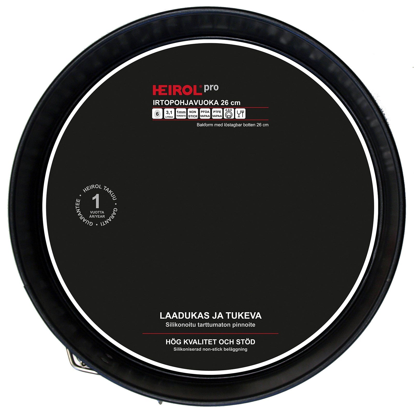 Heirol Heirol PRO springform 26 cm. – frontbillede (Springform)