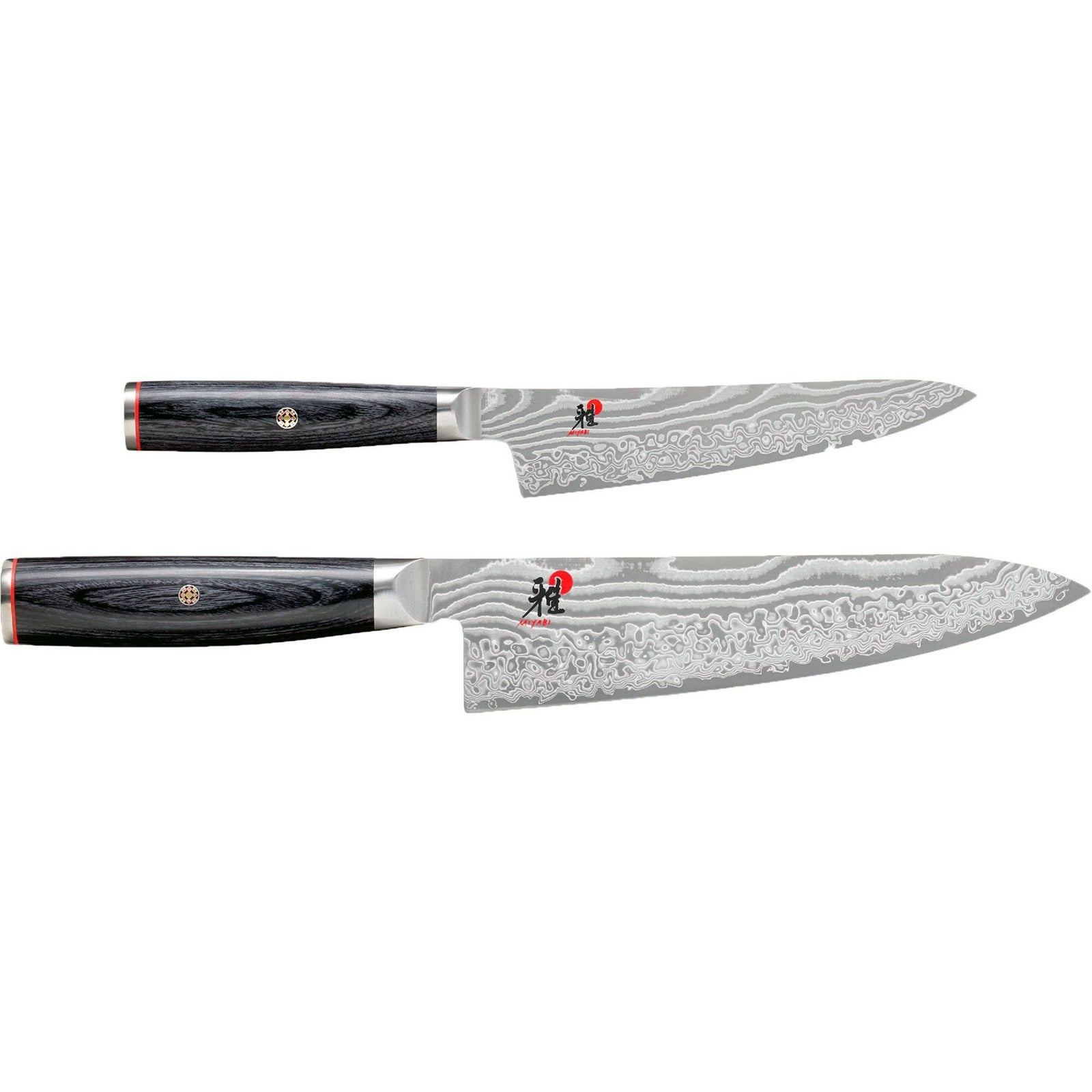 Miyabi Miyabi 5000FCD RAW knivsæt, Gyutoh 20 cm & Shotoh 13 cm – detaljebillede (Knivsæt)