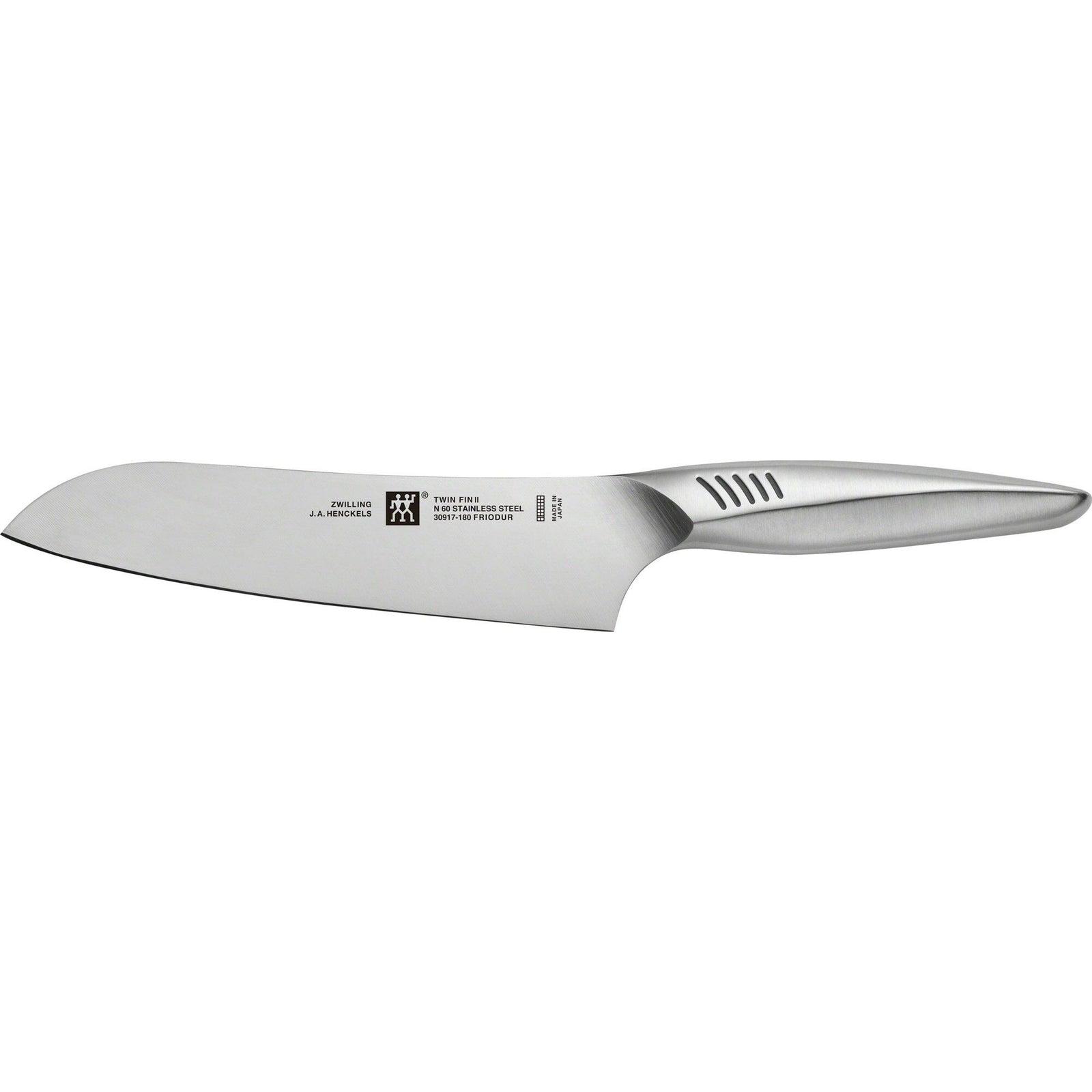 Zwilling Zwilling Twin Fin II Santoku 18cm – billede i brug (Santokuknive)