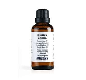 Stort online udvalg i Allergica Rumex comp. 50ml. ❤ Allergica ❤ Hurtig levering: 1 - 2 Hverdage og gratis fragt v/køb over 295 kr. GLS til pakkeshop ❤ Varenummer: HG-14372 og barcode / Ean: 5703157028358 på lager - Kæmpe udvalg i Sundhed - Over 300 kendte brands på udsalg
