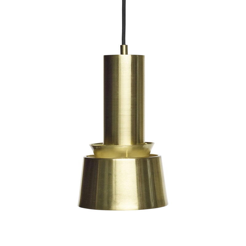 Hübsch Interiør Mono - Rund Messing Loftlampe ❤ Stort online udvalg i Hübsch Interiør ❤ Billig fragt og hurtig levering 2 - 5 hverdage ❤ Varenummer: BYH-1418140 / Ean: 5712772069028 på lager - Udsalg på Loftlamper - Over 785 kendte brands på udsalg