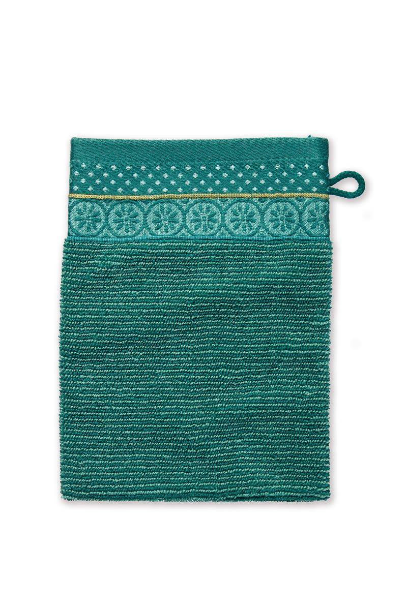 Produktbillede af PIP Soft Zellige Green 16x22 Vaskehandske på tilbud i høj kvalitet