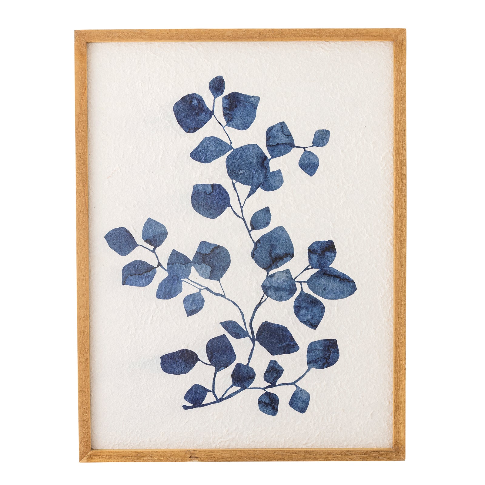 Produktbillede af CREATIVE COLLECTION Gunnvor billede med blomster rektangulær natur fyrretræ 53,5x40,5 i premium kvalitet