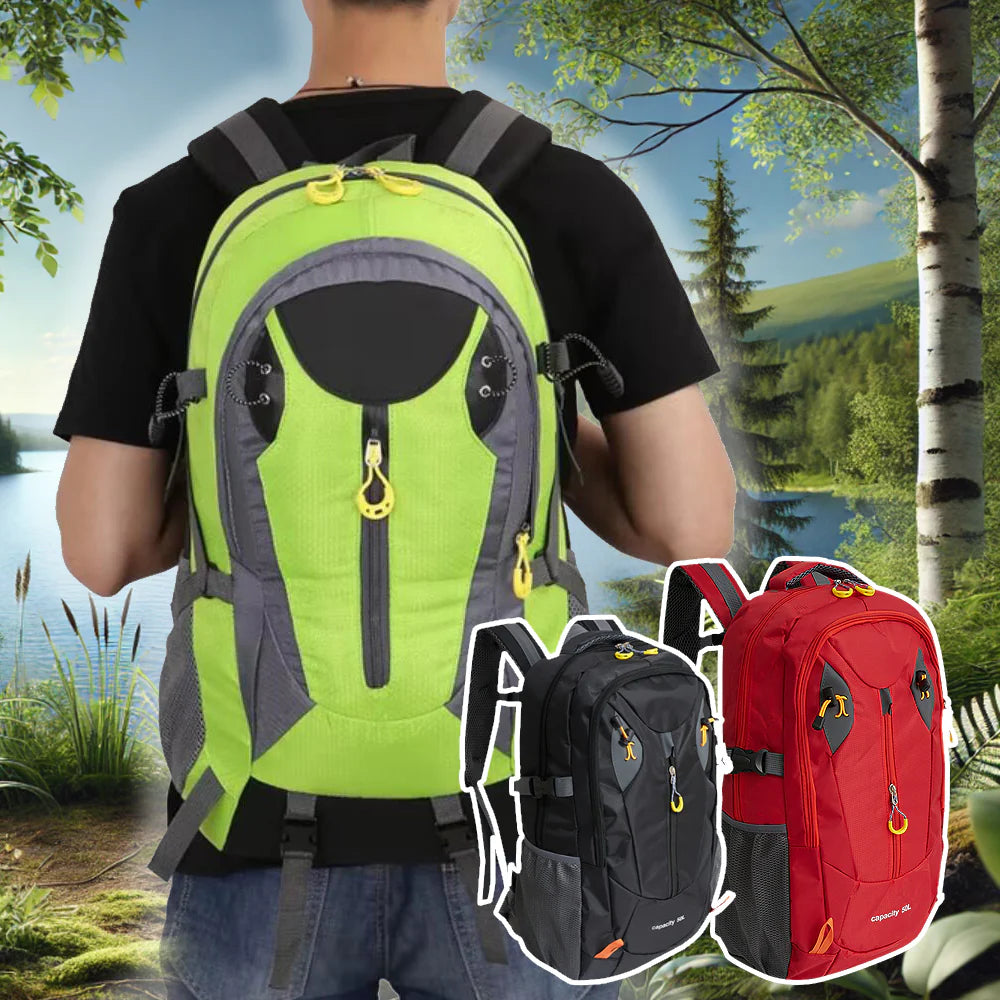 Vandtæt Rygsæk 50L klar til ethvert eventyr! Sort