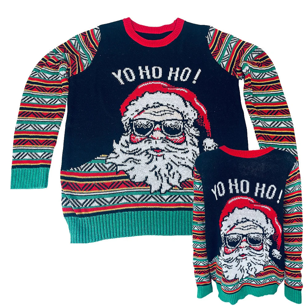 Jule Sweater Mange Sjove Modeller og Farver S-014 Large