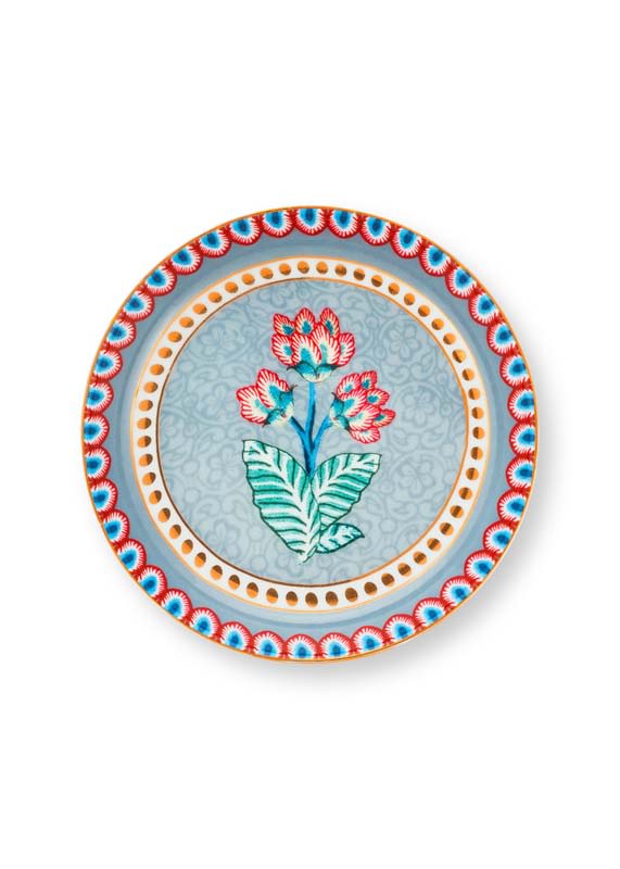 Produktbillede af Tea Tip Flower Festival Light Blue 9cm på tilbud i høj kvalitet