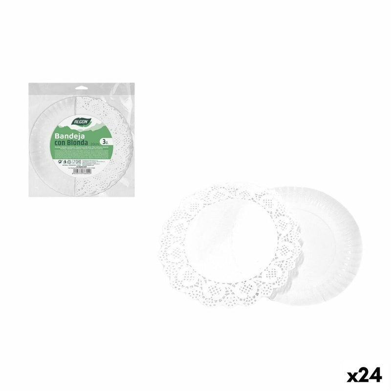 Se Snack bakke Algon Cirkulær 20 cm 3 Dele (24 stk)  Stort online udvalg i Algon - Køb online på udsalg og tilbud lige nu  Meget billig fragt og hurtig levering: 1 - 2 hverdage - Varenummer: S2234533 og barcode / Ean: &
