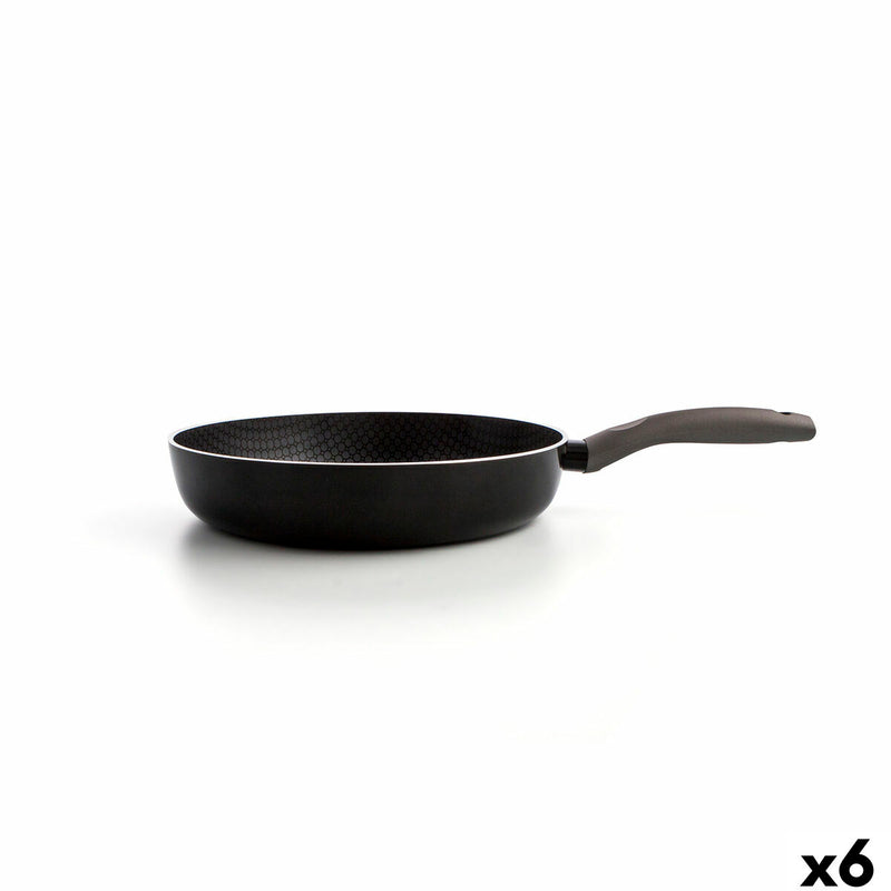 Se Stegepande Quid Honey Sort Metal Ø 28 cm (6 stk)  Stort online udvalg i Quid - Køb online på udsalg og tilbud lige nu  Meget billig fragt og hurtig levering: 1 - 2 hverdage - Varenummer: S2708078 og barcode / Ean: &