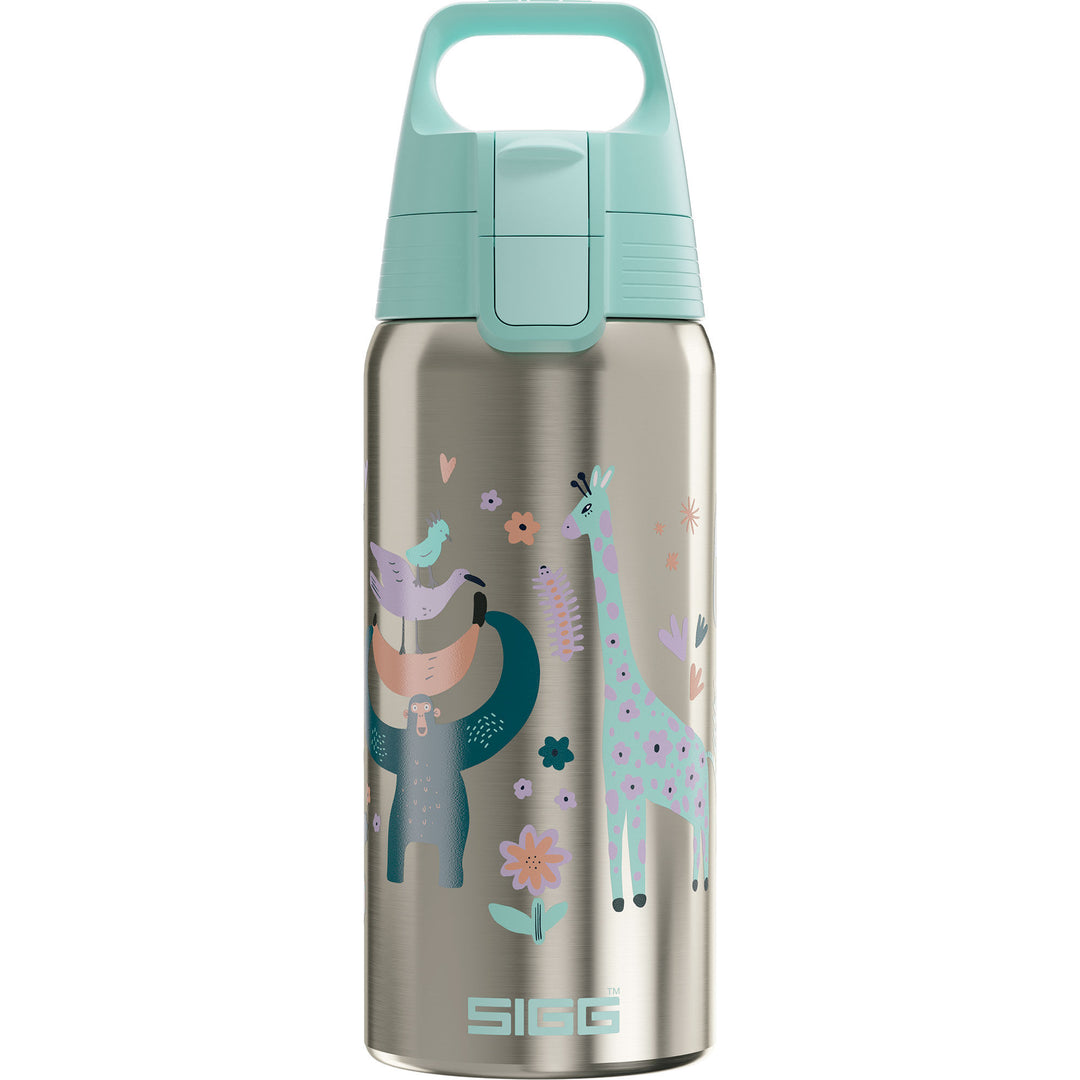 Sigg SIGG Shield Therm ONE børnetermosflaske 0,5 liter, jungle – produktbillede (Termokande)