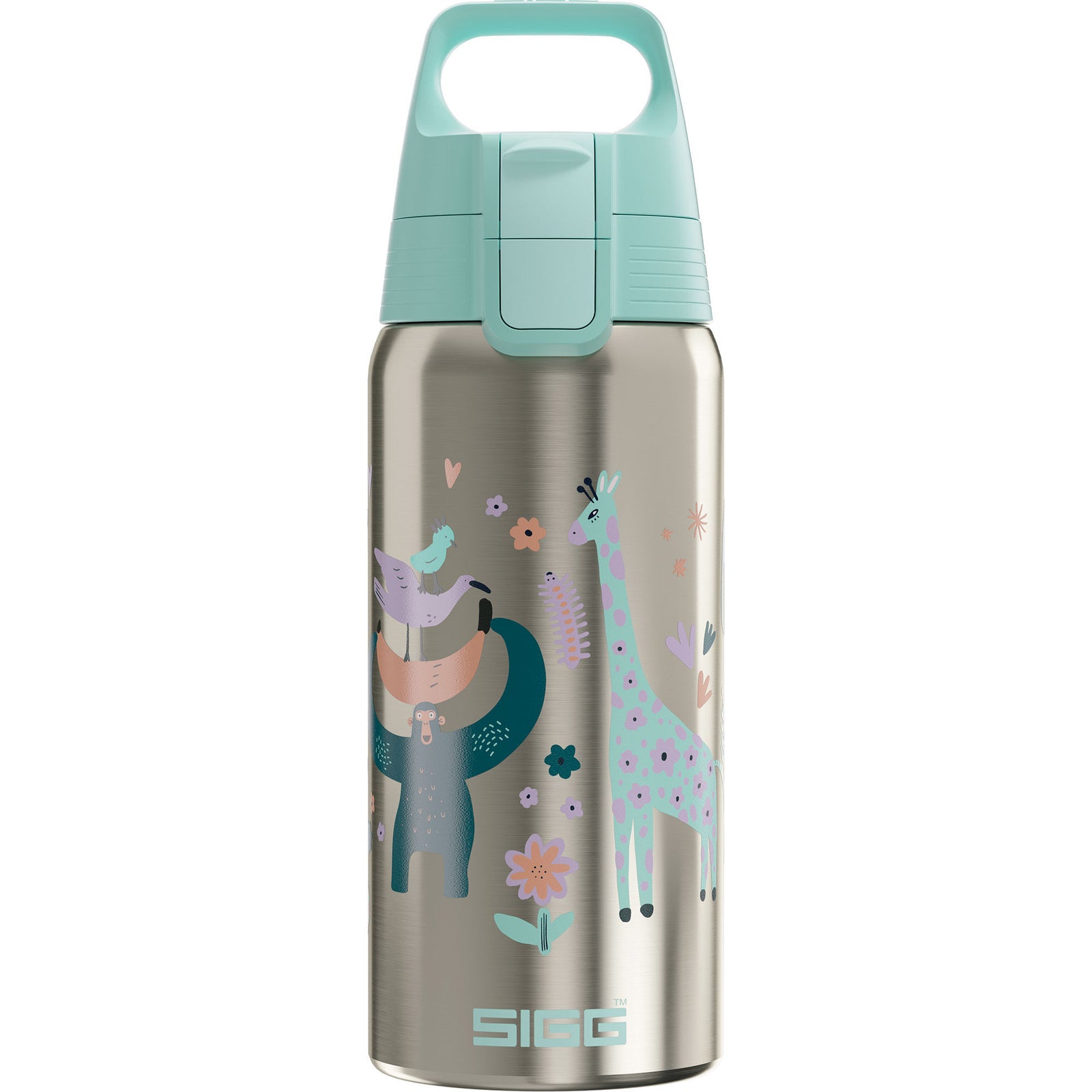 Sigg SIGG Shield Therm ONE børnetermosflaske 0,5 liter, jungle – produktbillede (Termokande)