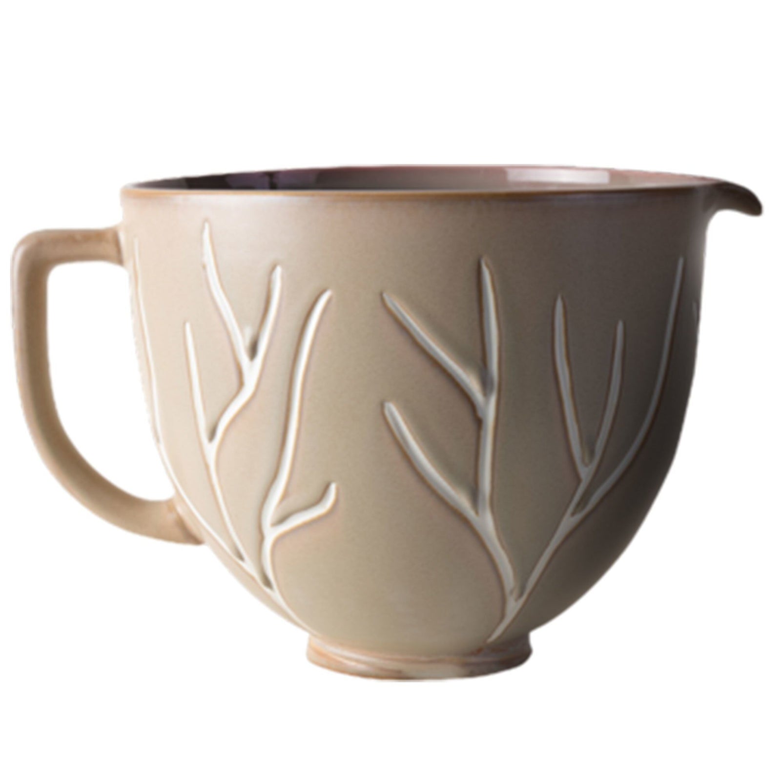 Kitchenaid Kitchenaid Keramikskål 4,7 liter, bare trees ❤ vinkelbillede (Tilbehør)