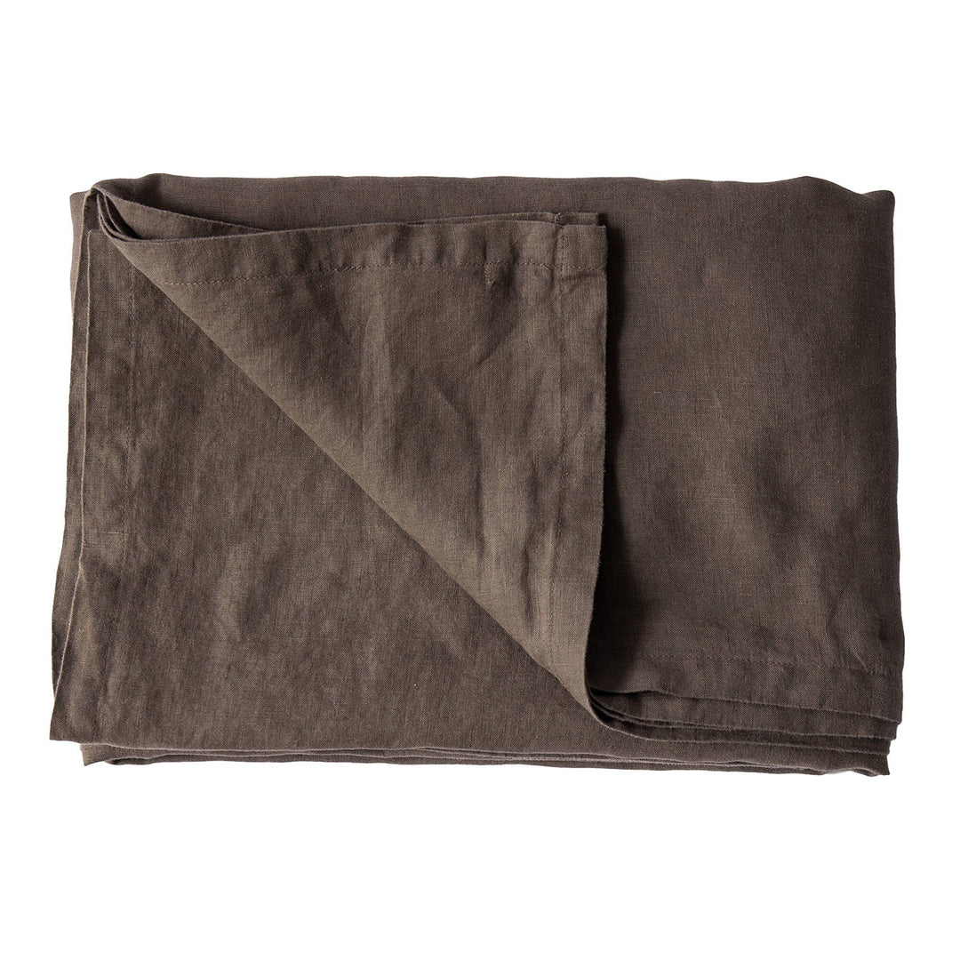 Tell me more Tell me more Dug i hør 145 x 330 cm, taupe – close-up (Dug)