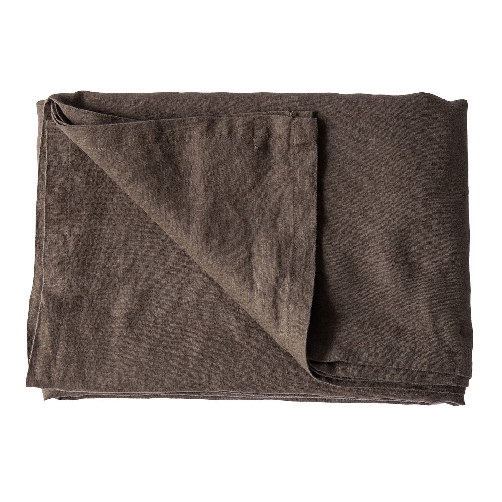 Tell me more Tell me more Dug i hør 145 x 330 cm, taupe – close-up (Dug)